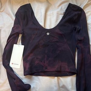 LULULEMON YOGA ALIGN LONG SLEEVE SIZE - 4